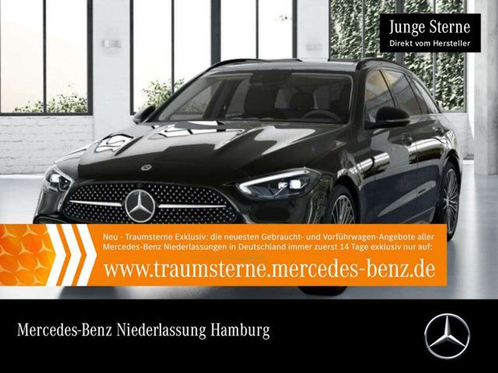 Mercedes-Benz C 300 T 4M AMG+NIGHT+PANO+360+AHK+LED+19"+KEYLESS