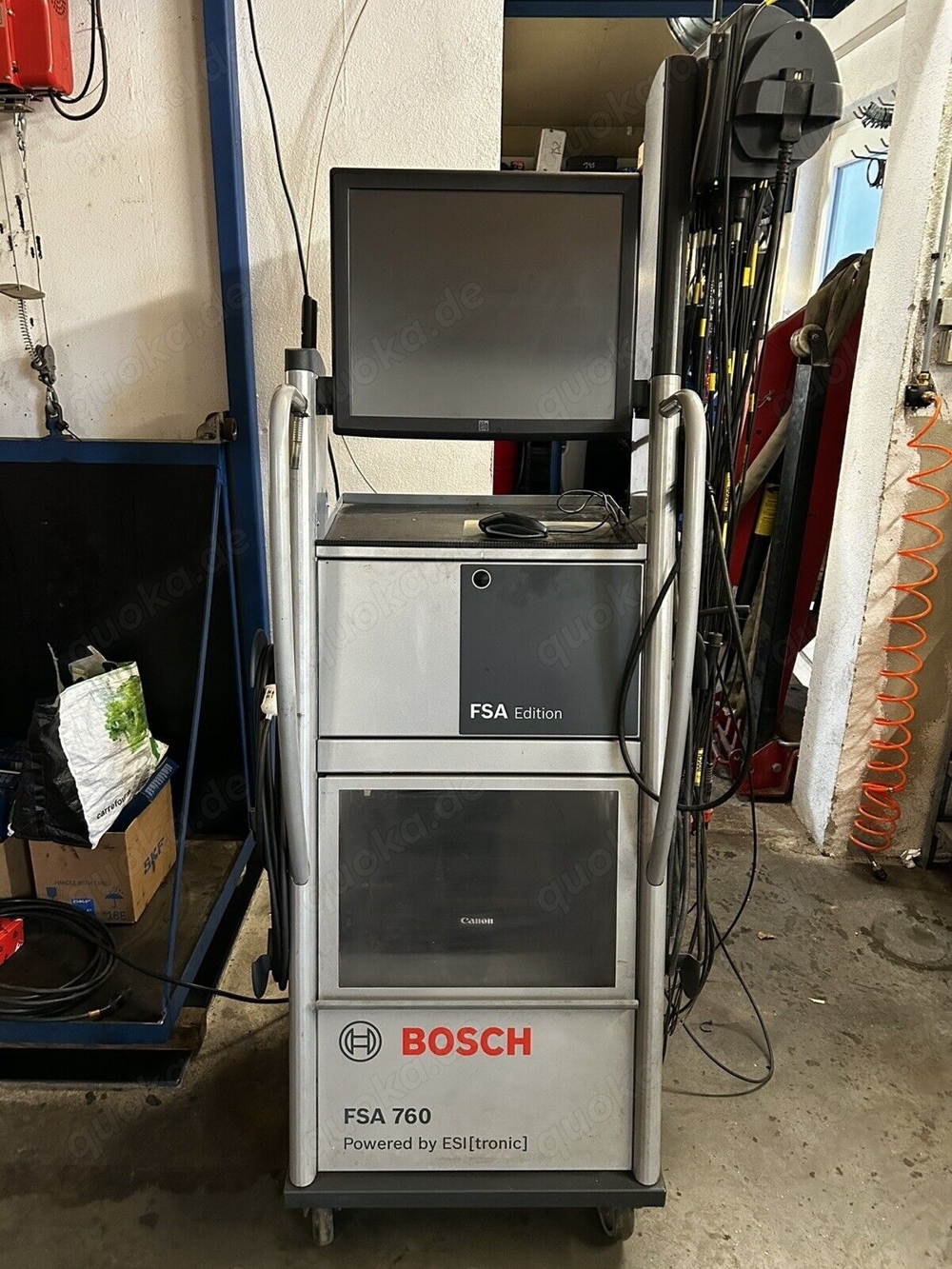 Bosch FSA 760 + Abgastester Otto u. Diesel