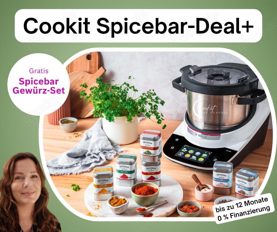 Bosch Cookit mit Gratis Spicebar Gewürzregal | TM6 Alternative 