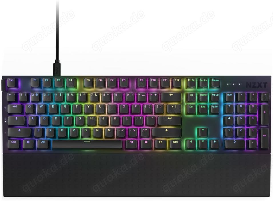 NZXT Function 2 - RGB Gamingtastatur Tastatur mechanisch