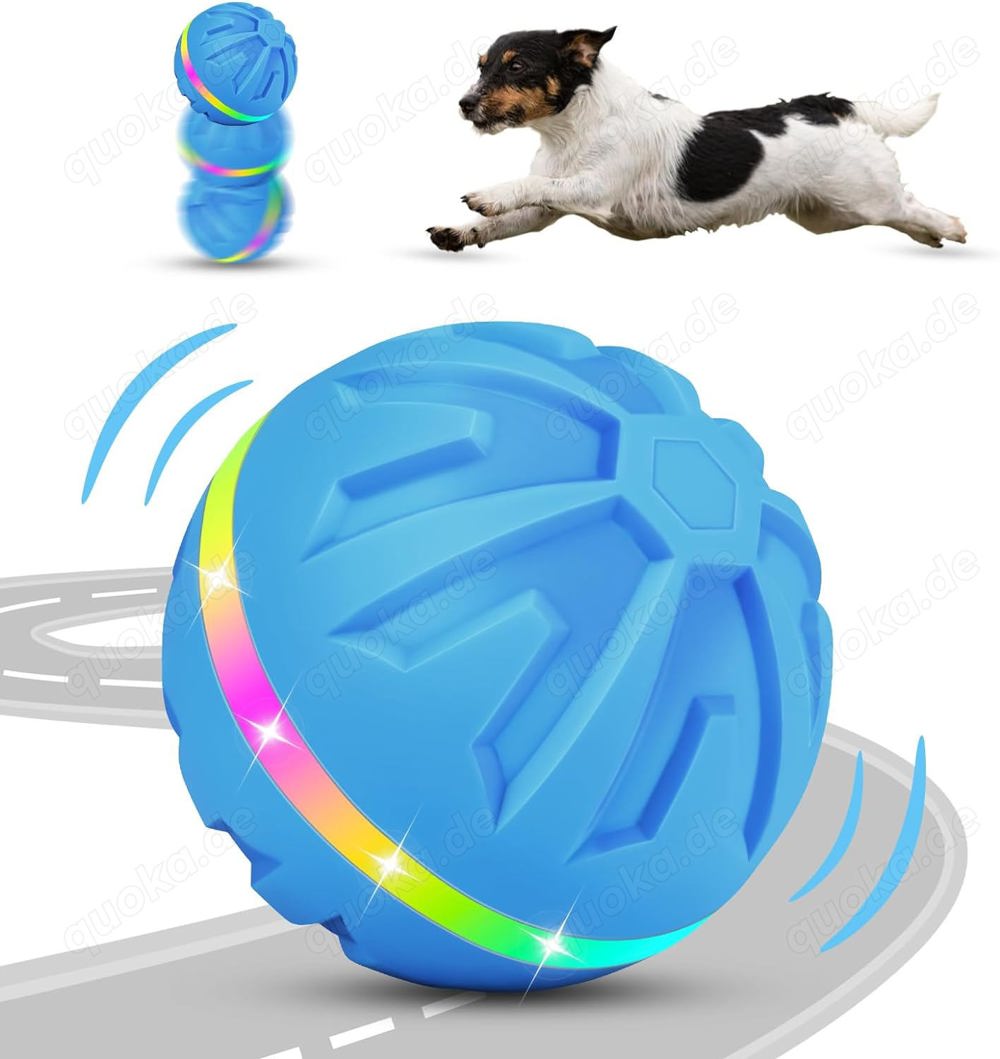 interaktives Hundespielzeug - Selbstrollender Ball