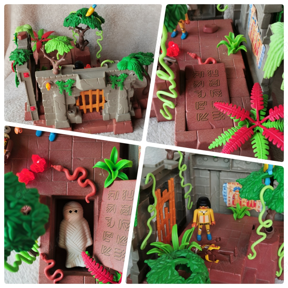 Playmobil: Dschungelruine***Inka Tempel***mit Zubehör