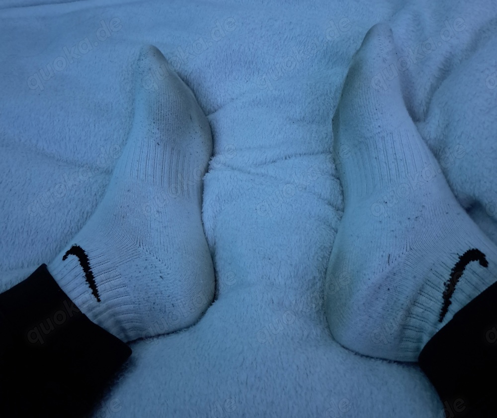 Getragene Socken 