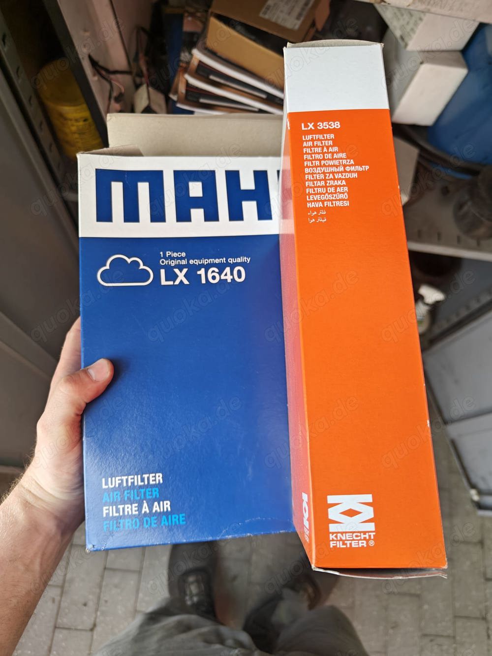 Luftfilter Mahle LX 1640 neu