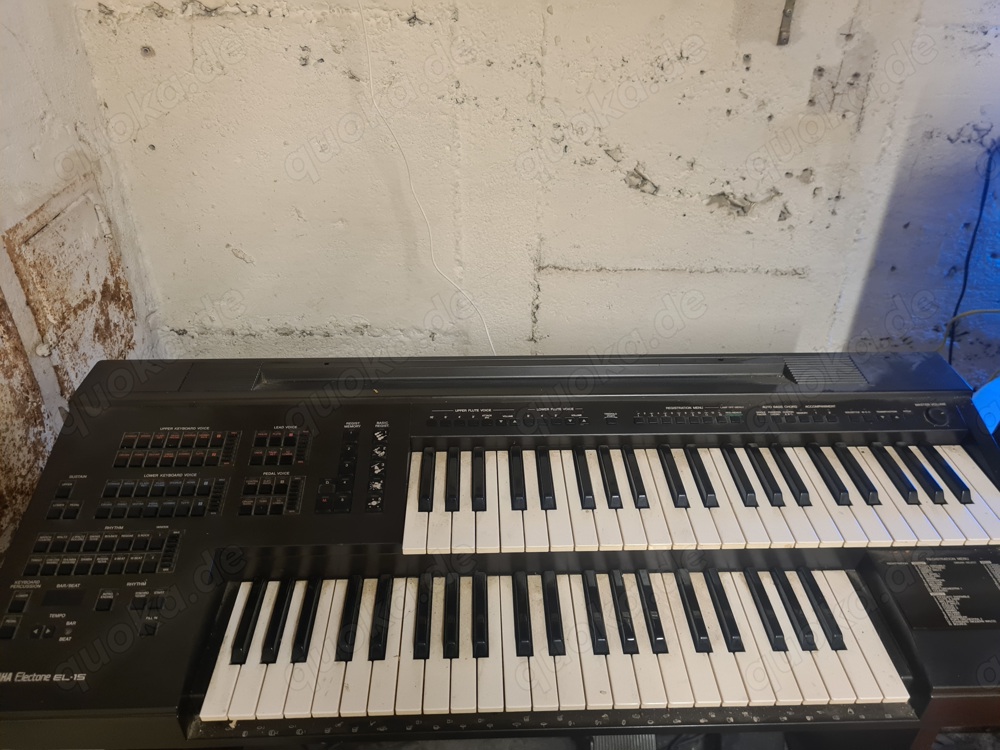 Yamaha keyboard electone el-15