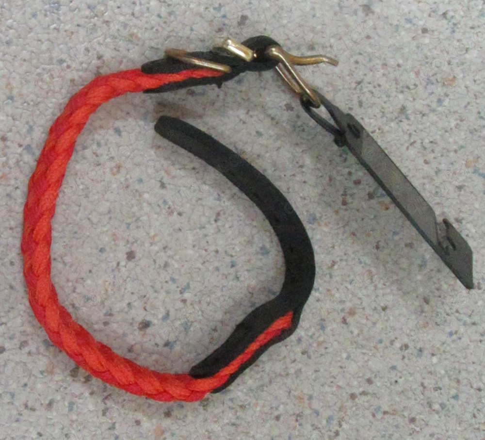 Halsband, Nylon - Rot
