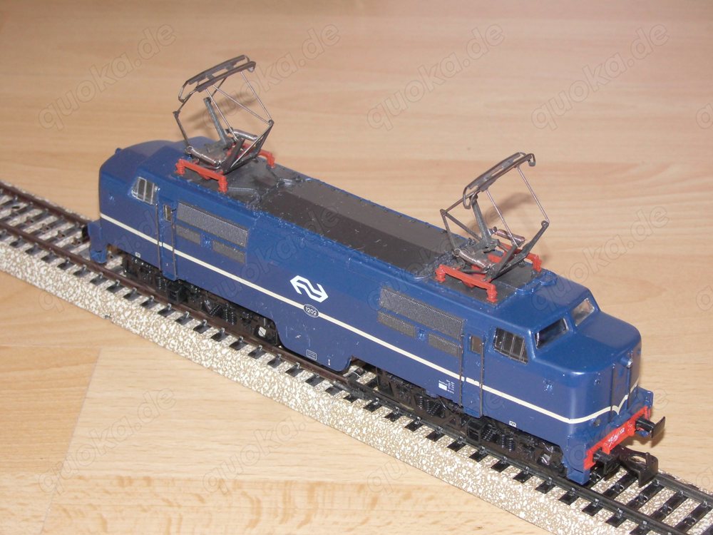 Märklin HO Elektrische Lokomotive Niederlande 3161: blaue 1202 der NS, analog, guter Zustand