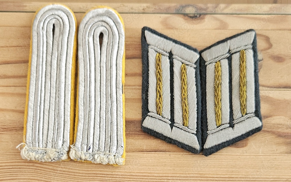 Original WWII Schulterklappen Schulterstücke 