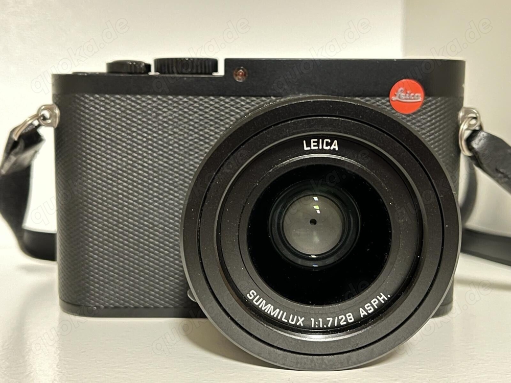Leica Q Typ 116 24.2MP Digitalkamera - Schwarz mit OVP
