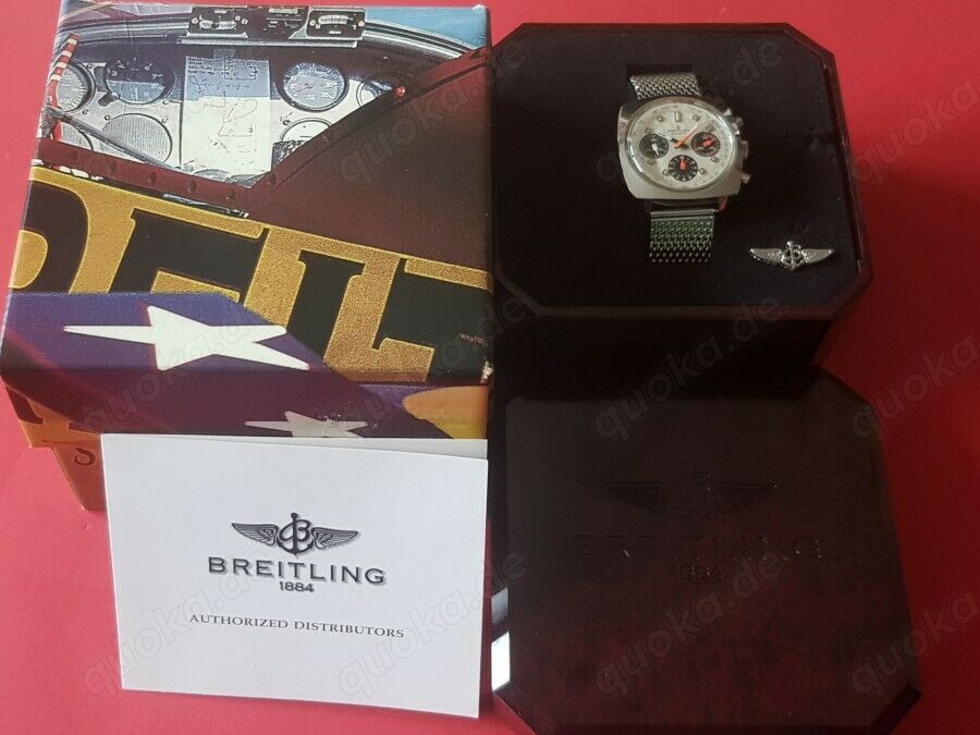 UhrArmbanduhr Breitling Geneve Swiss Schaltrad Chronograph Venus 178 Handaufzug