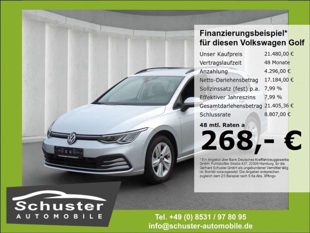 Volkswagen Golf VIII Var. Life 1.0TSI*ACC LED Navi VKZ-Erk