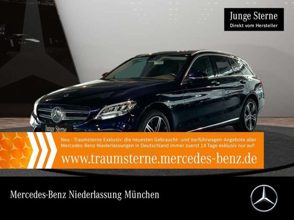 Mercedes-Benz C 200 T 4M AVANTG+AHK+LED+KAMERA+SPUR+TOTW+KEYLESS