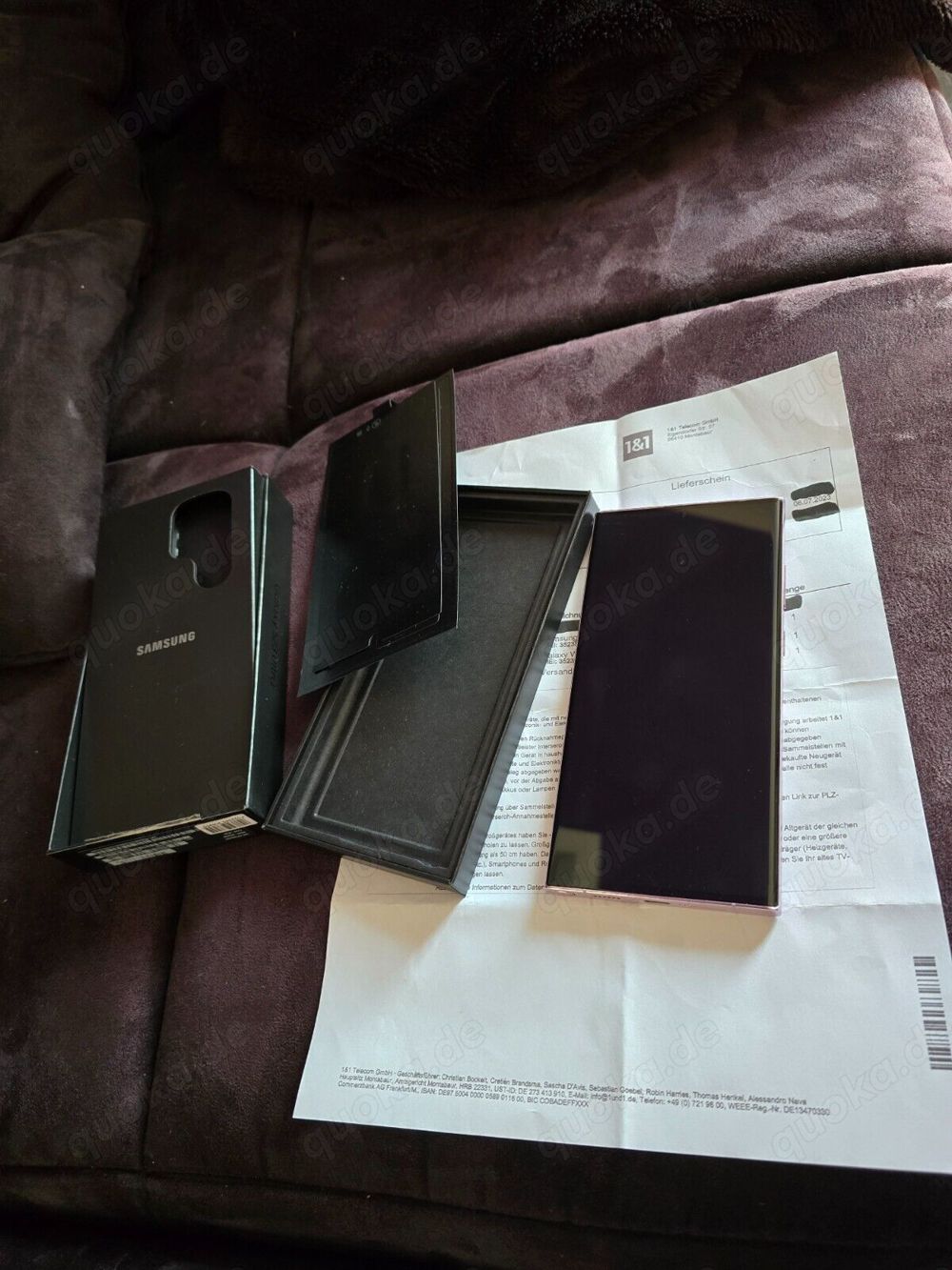 Samsung Galaxy S23 Ultra SM-S918B DS - 256GB - Lavender mit Rechnung   8 Monate