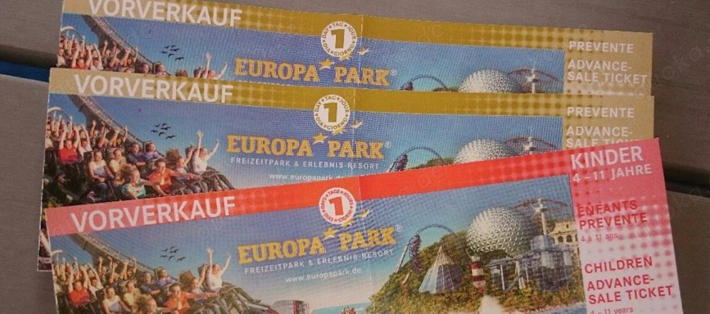3Europapark Tickets