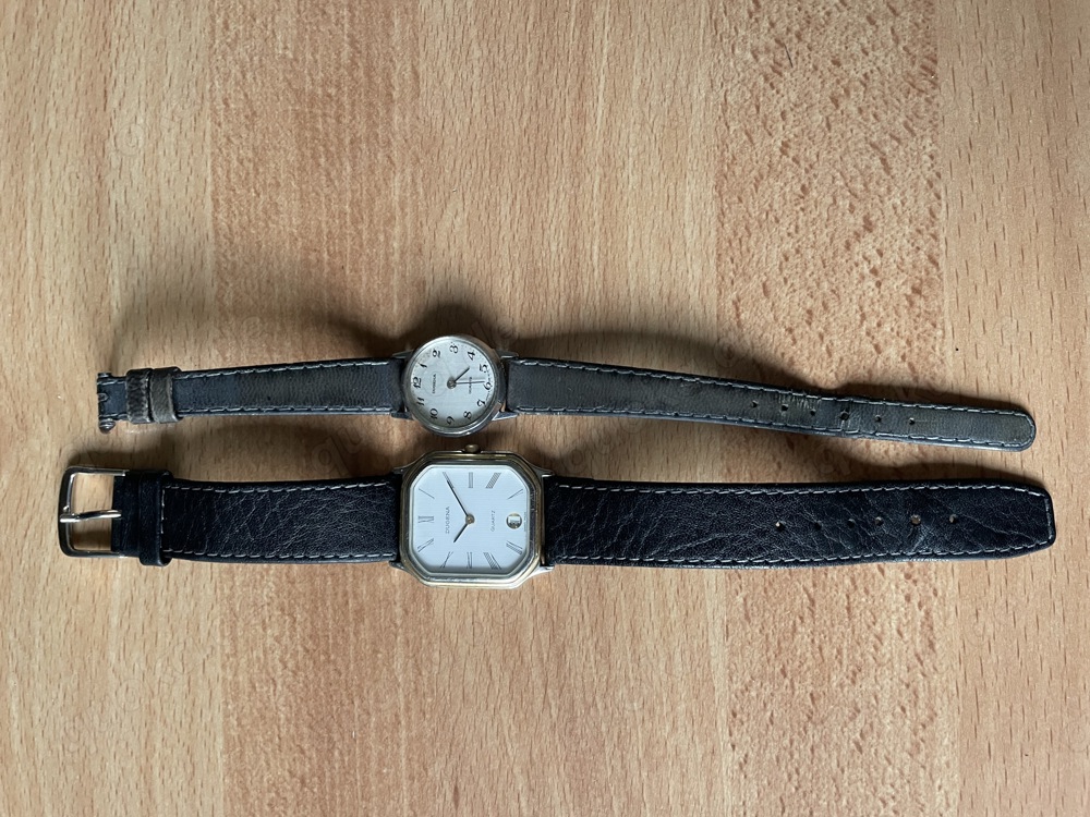 Armbanduhren Dugena 2 Stück Quarz