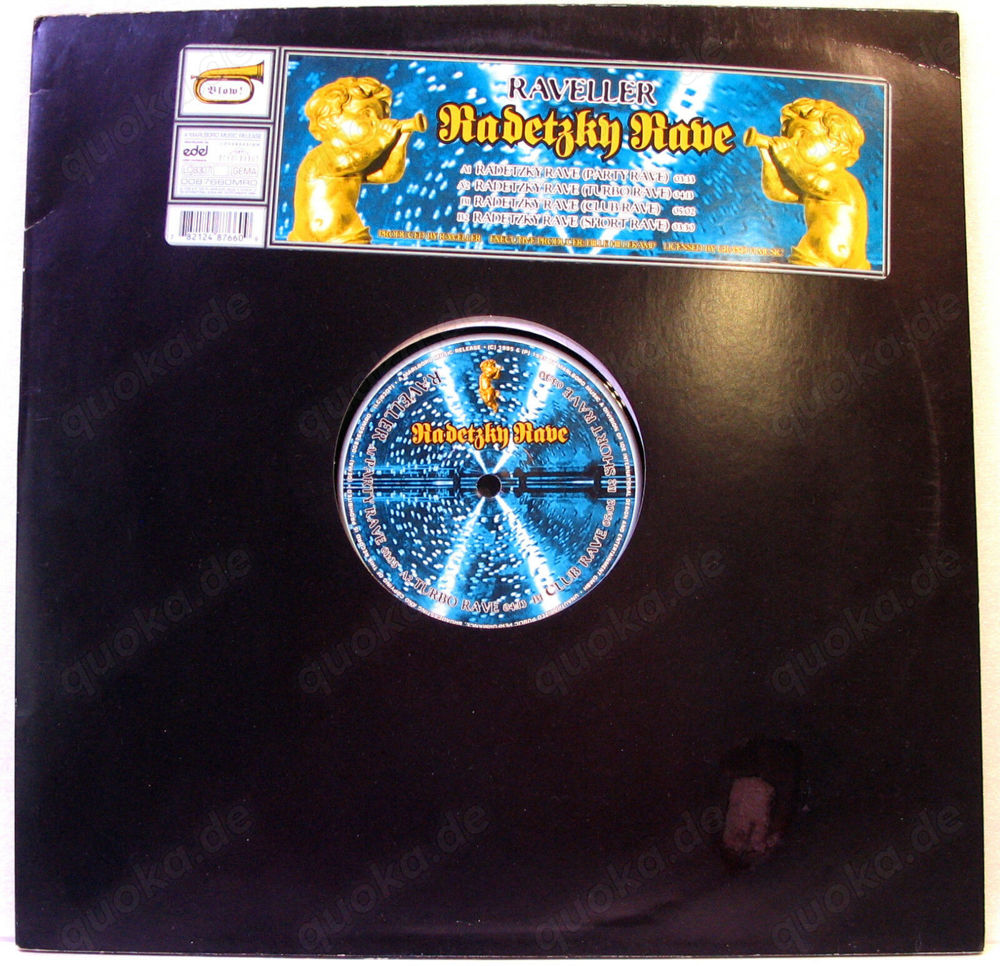 Radetzky Rave - Raveller - Vinyl 12" Maxi - 4 Versionen - 1995
