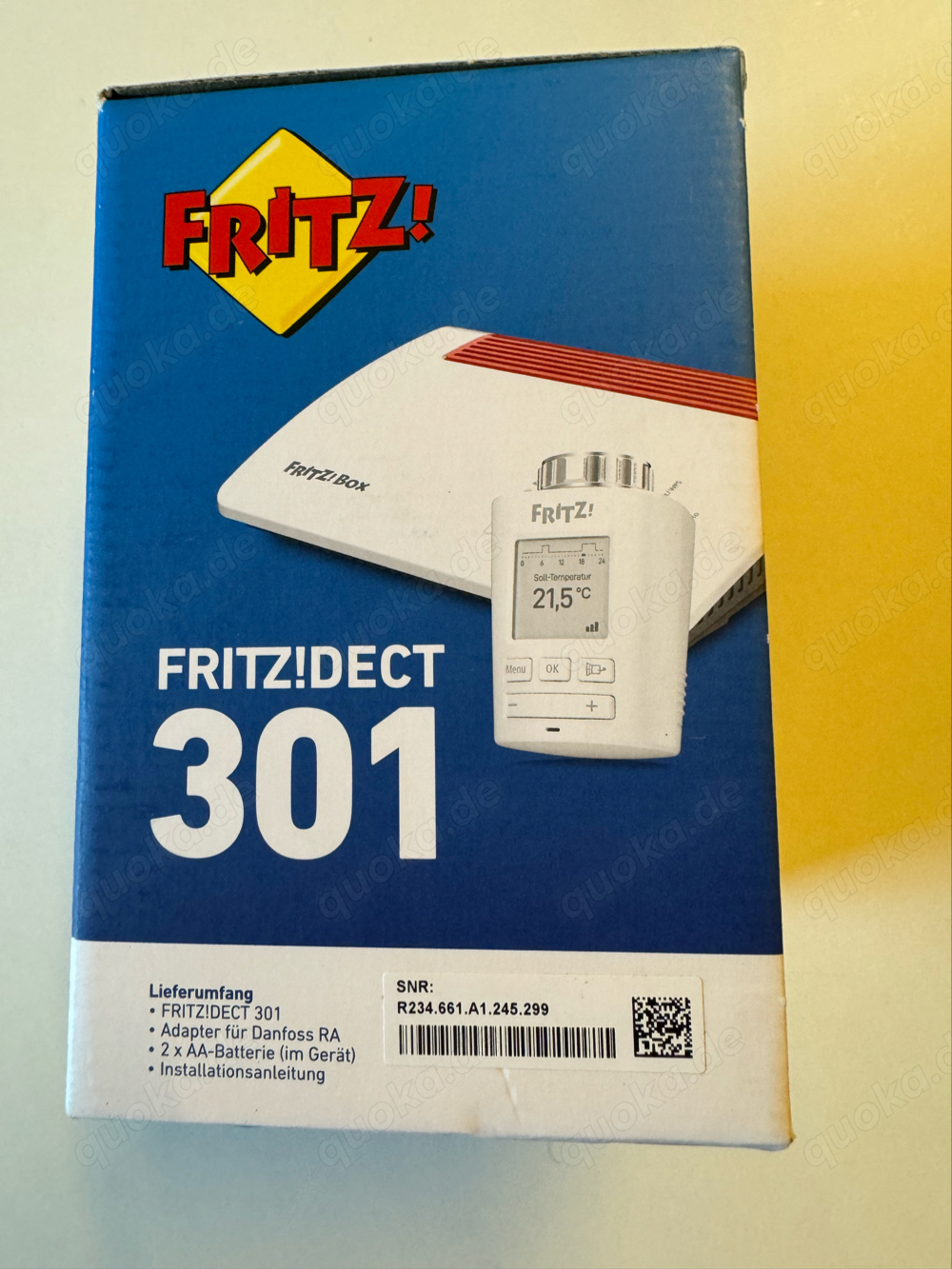 Fritz!DECT301 Heizkörperregler 5er Pack