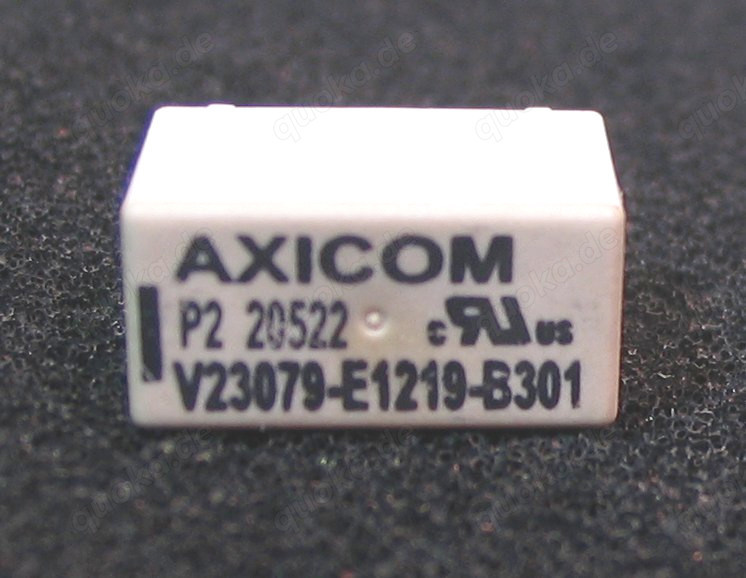 1 Stück - Original AXICOM Relais Nr. V23079-E1219-B301 - P2 20522
