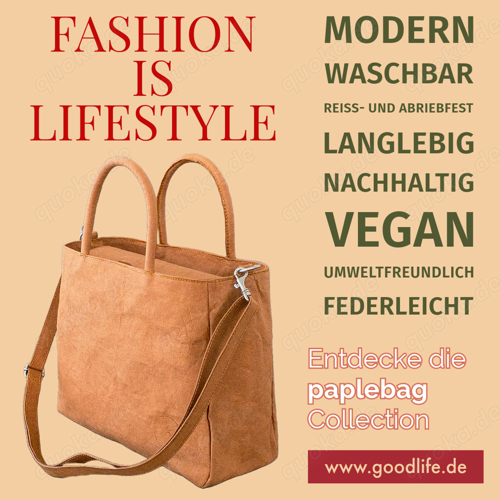 Pepperwood zeitlose vegane Tragetasche