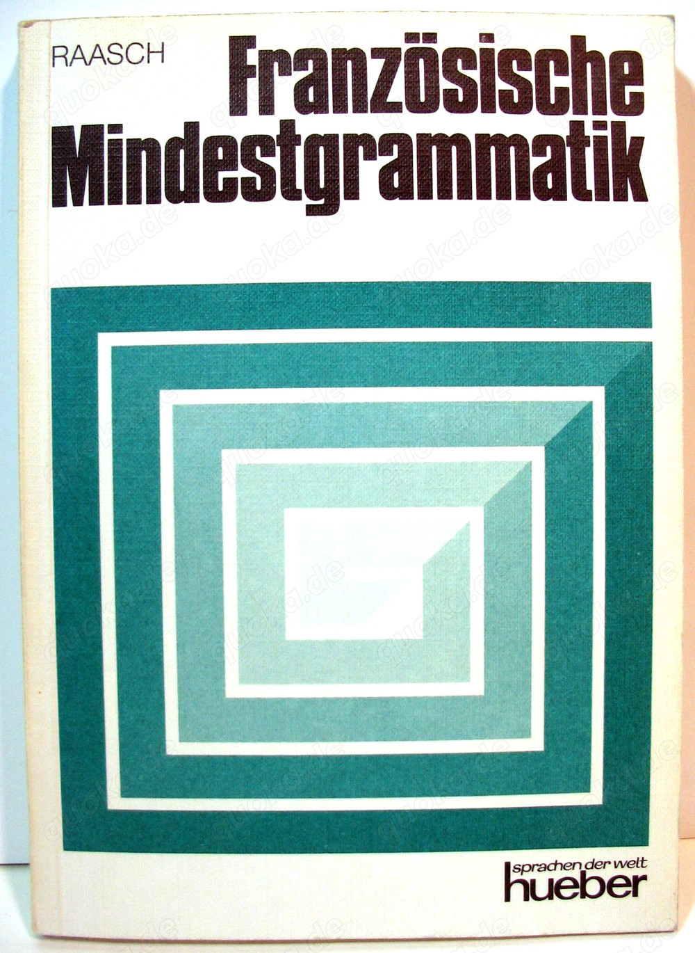 Buch - Französische Mindestgrammatik - Albert Raasch - ISBN 3-19-00.3120-7
