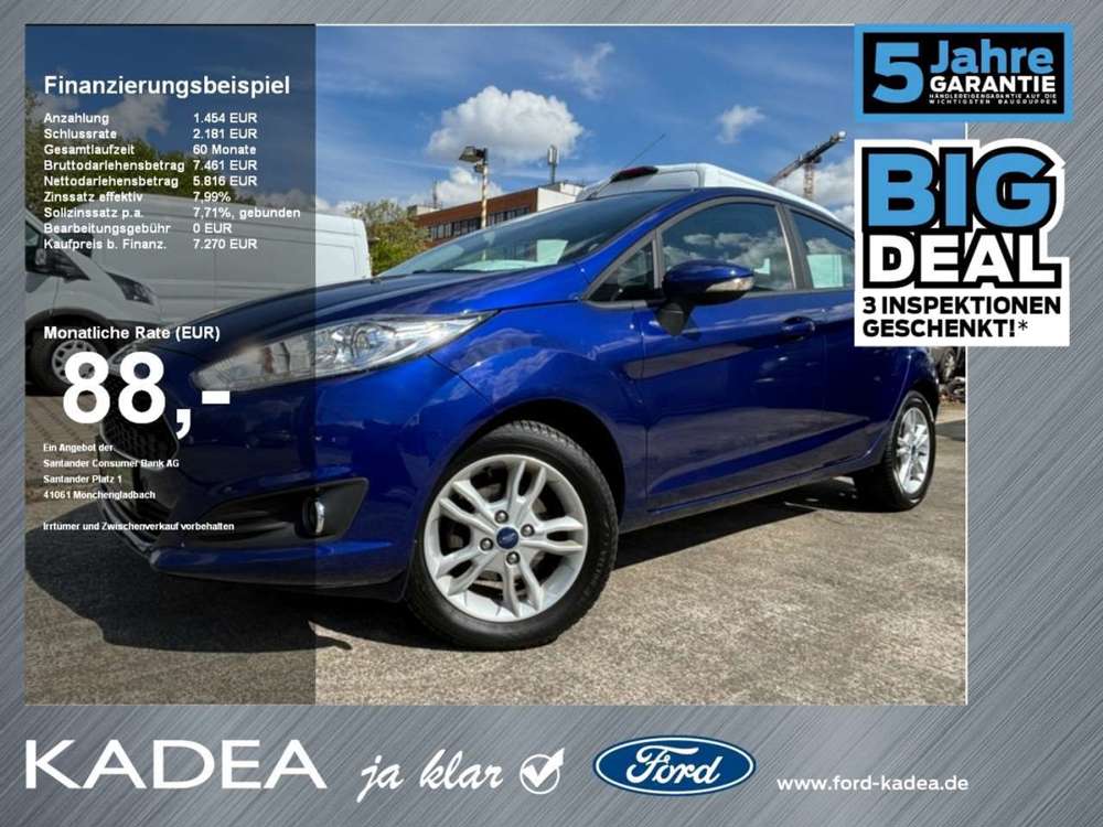 Ford Fiesta 1.25 Trend W-Paket|PDC|Klima|SHZ|Radio