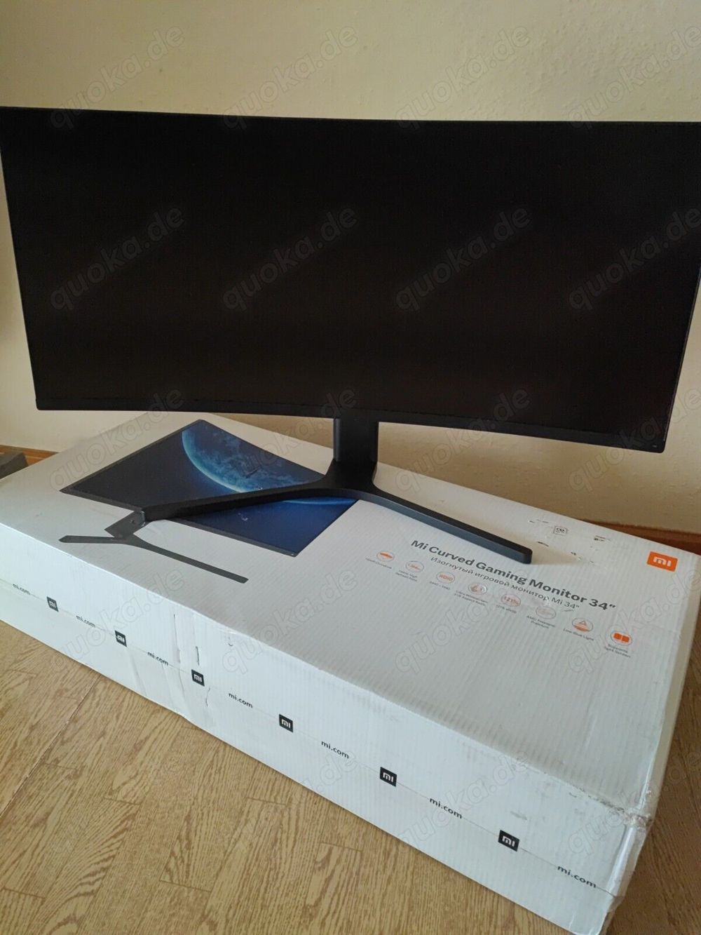  Xiaomi Mi 34 Zoll UWQHD Curved Gaming Monitor 144Hz - Gebrauchtware!