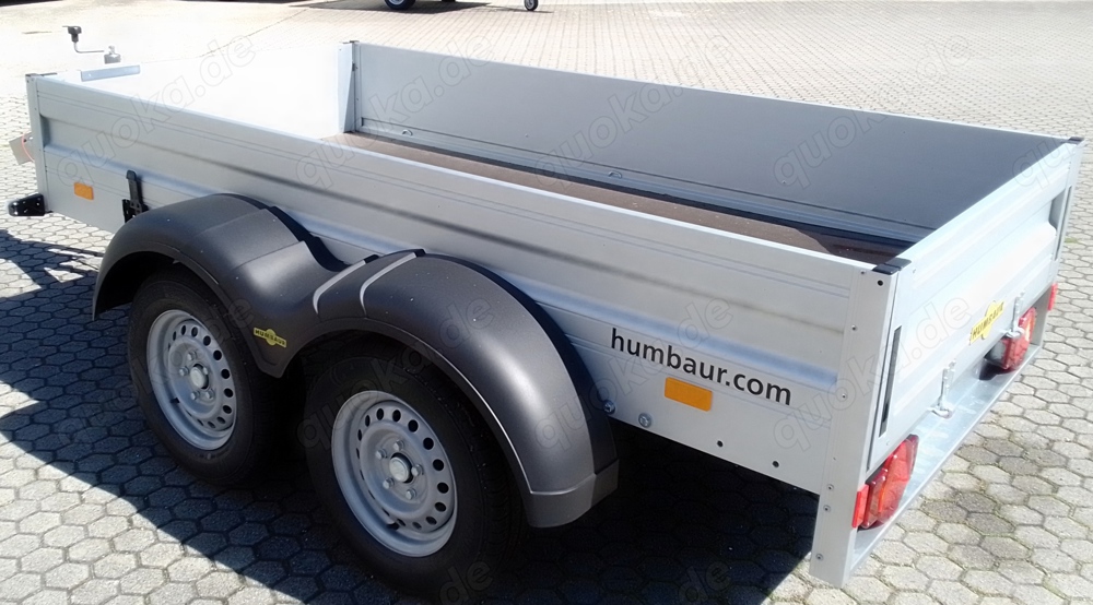 Humbaur HA 202513 KV - 251x131x35 cm optinal auch mit Plane Spriegel 160 cm