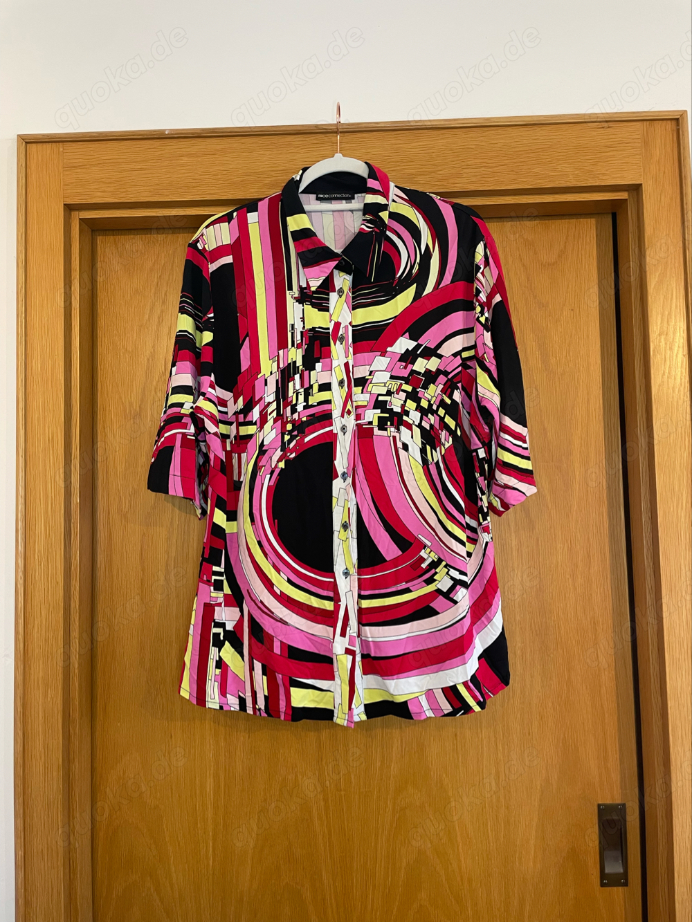 Bunte Bluse von Nice Connection, Größe 42 44