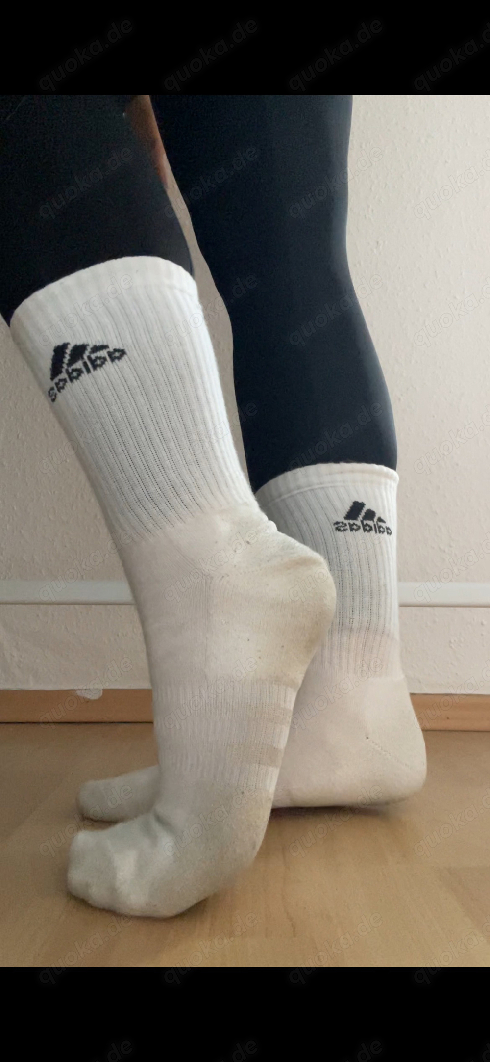 Weiße Tennis Socken