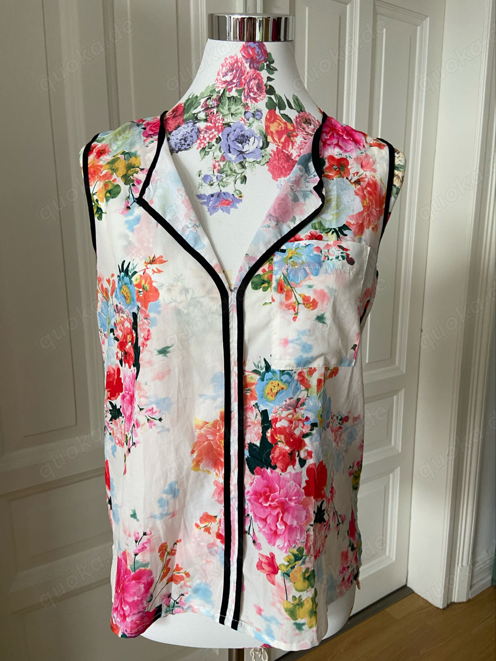 Süße Bluse mit Blumenmuster, 38