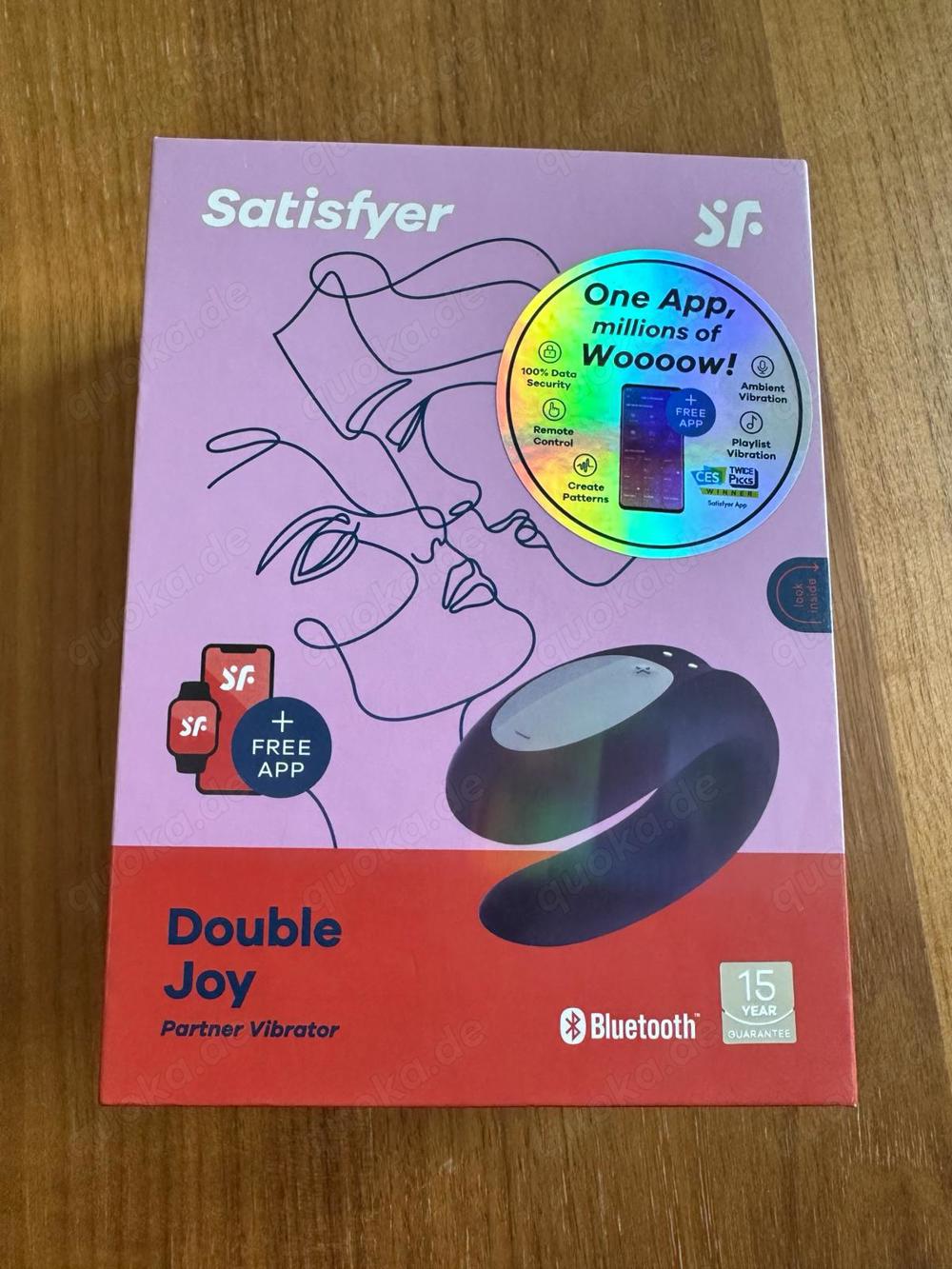 Satisfyer Double Joy Partner Vibrator Neu in OVP