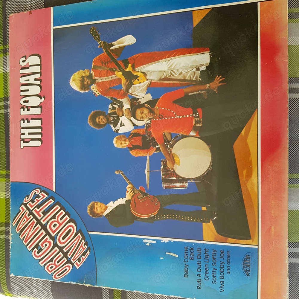 LP  *The Equals   Original Favorites  *deutsche Pressung von 1970 LP  *The Equals   Original Favorites  *deutsche Pressung von 1970