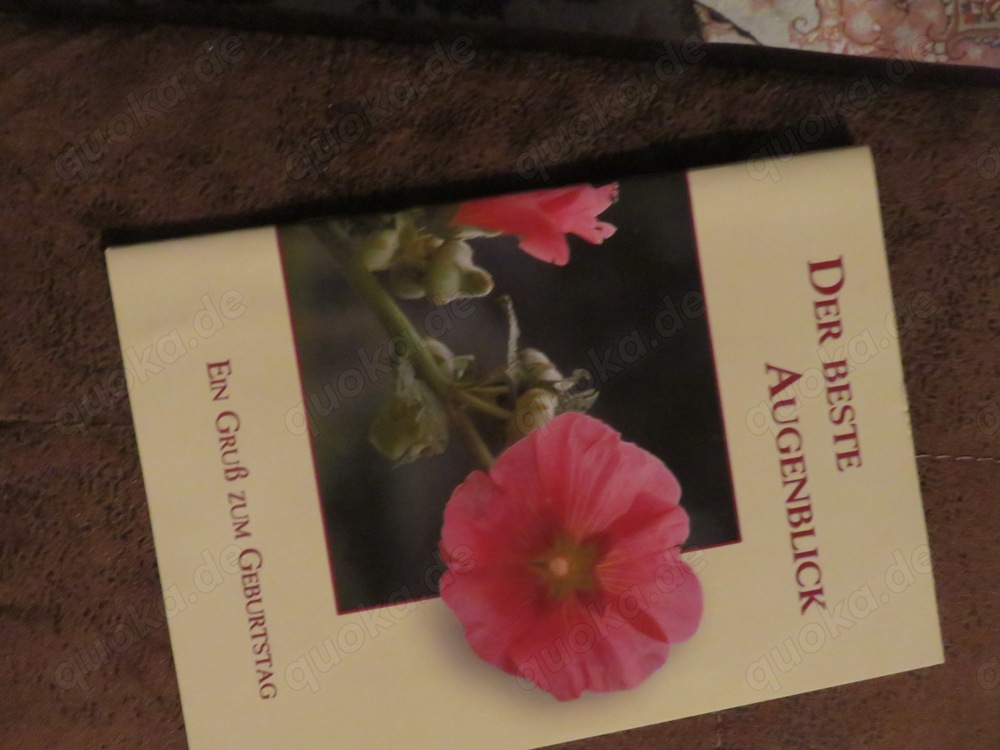 Geburtstagsbuch zu verschenken