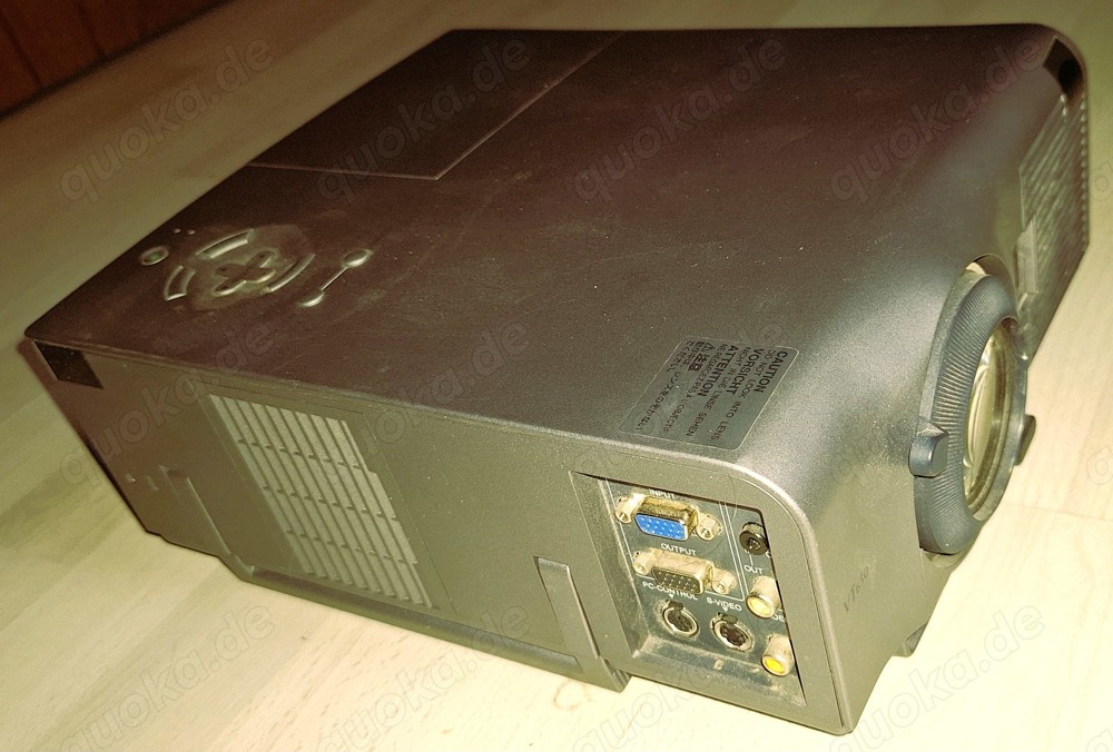 Beamer NEC VT650 bis 7,62m Bilddiagonale, Zoom, optional Kabel-TV 