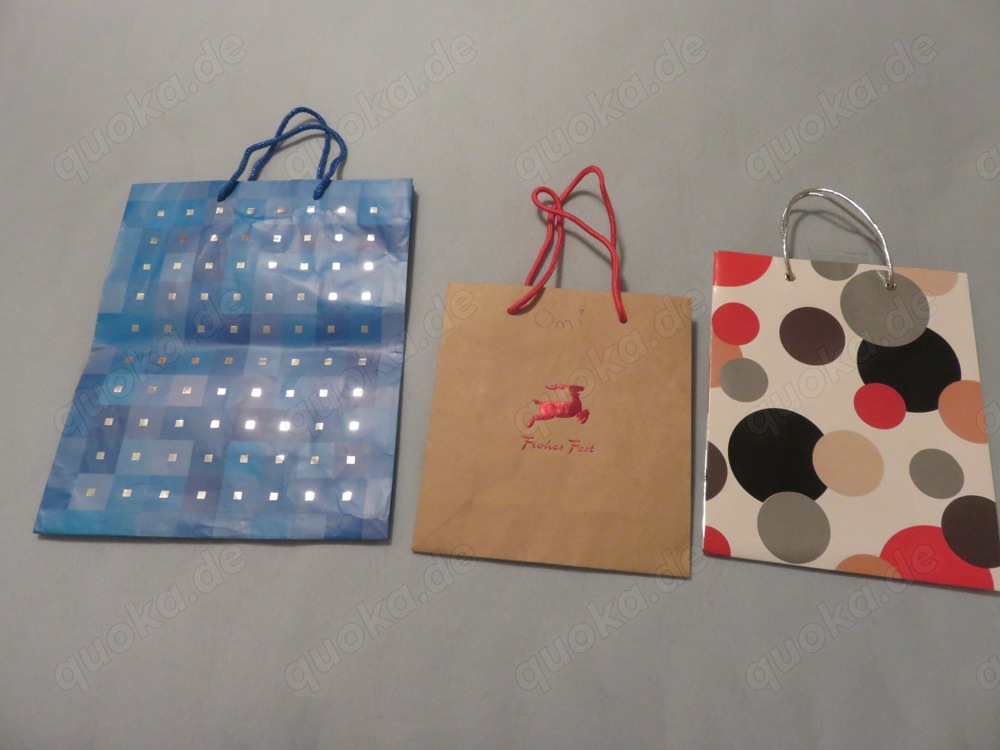 geschenktüten zu verschenken