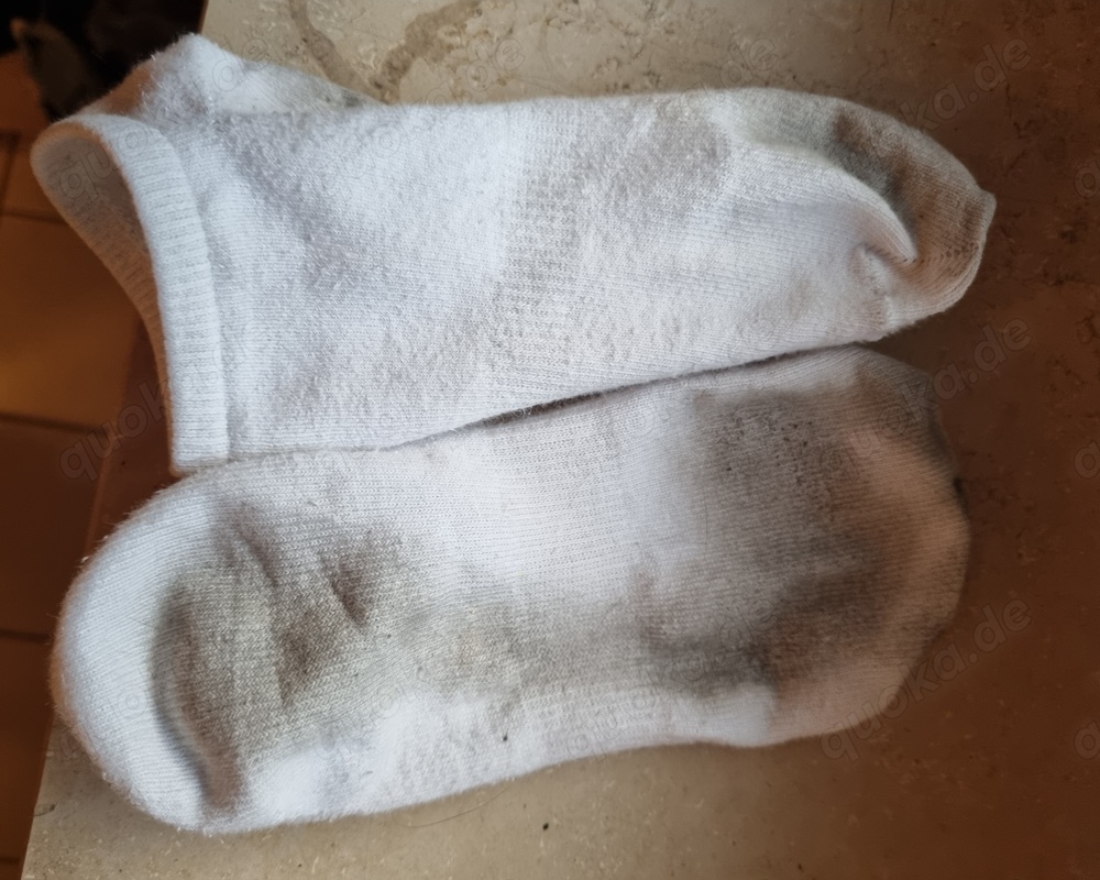 Mit Liebe getragene Socken 
