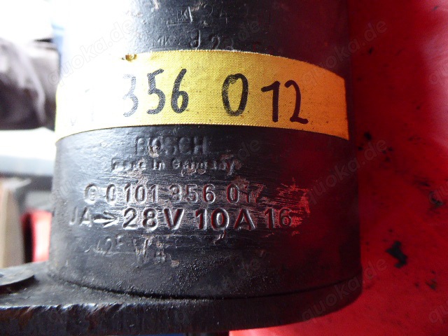 Bosch Lichtmaschine LI GJA160 24 1500R3 0101356012