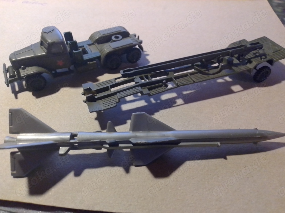 DDR NVA Militär Metallspielzeug