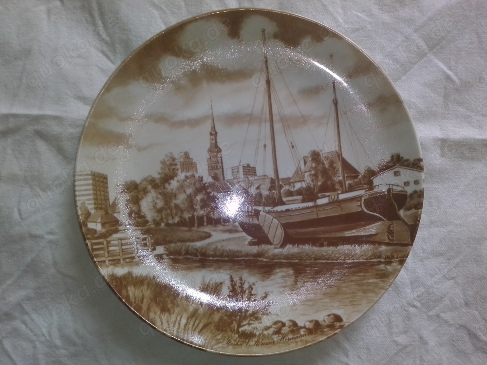 Wandteller Heimatteller Itzehoe Störewer "Hermann"