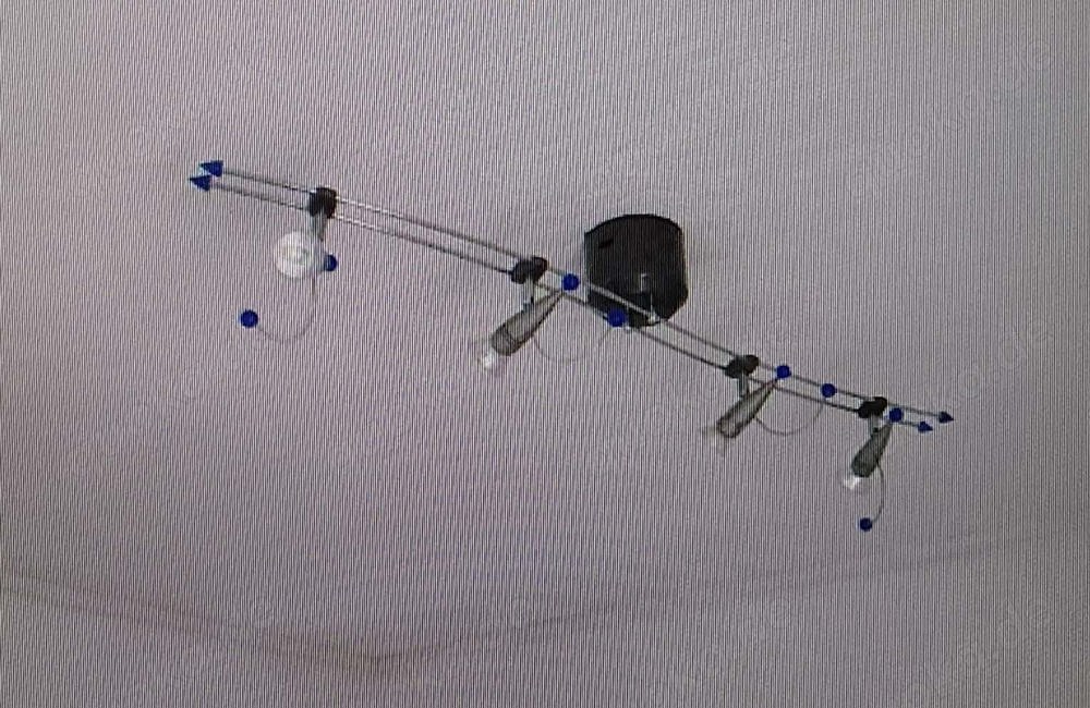 Deckenlampe 4fach