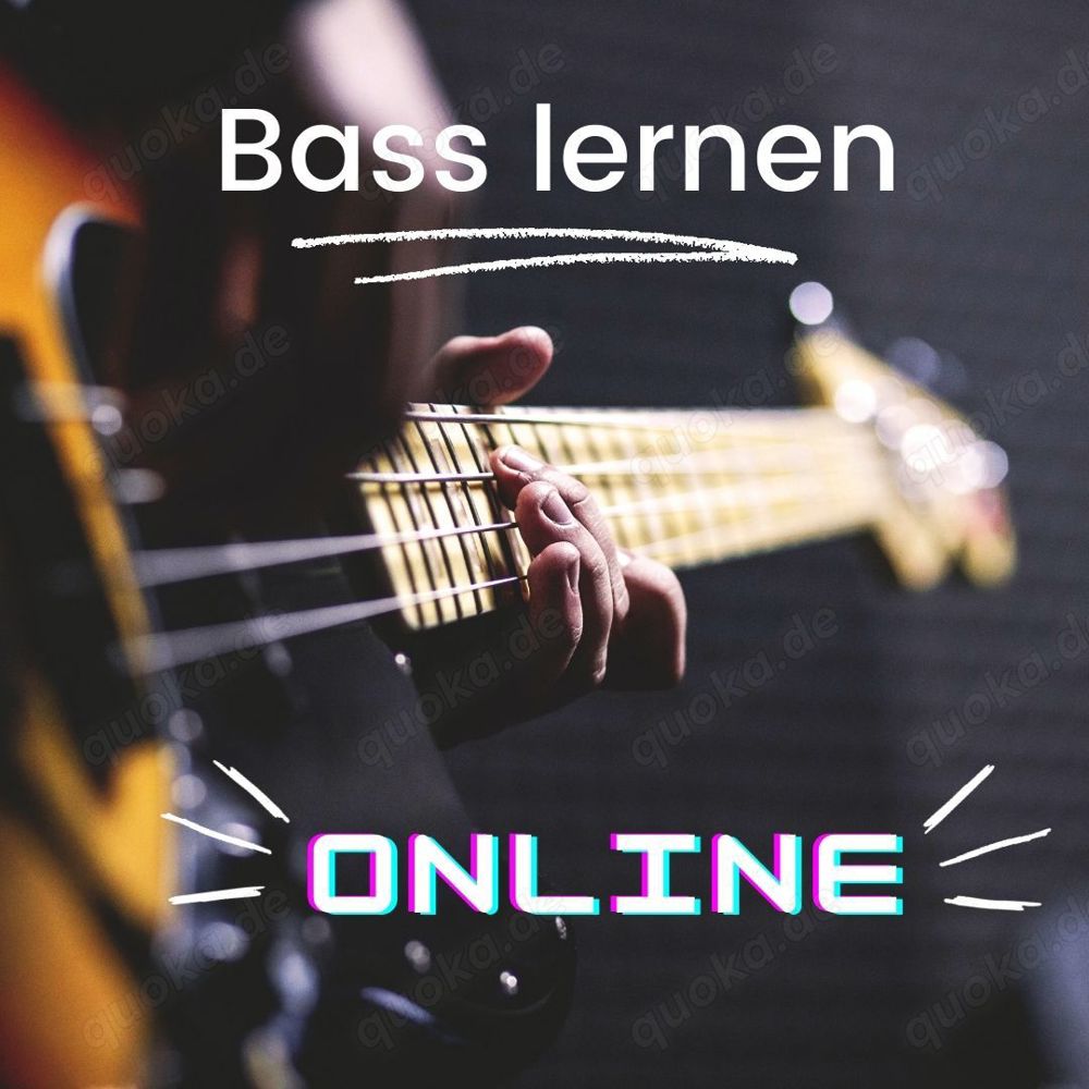  Bassunterricht online - ideal für Einsteiger!
