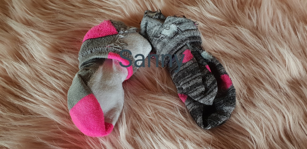 getragene Socken 