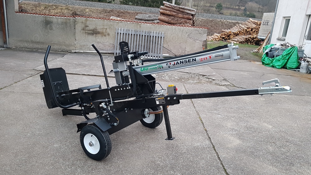 Holzspalter Jansen HS-20H110E Elektro, 20 t, 110 cm, stehend