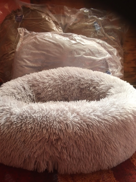 TIER PLÜSCH DONUT 70 CM *Grau & Braun *NEU* oder Kuschelkissen