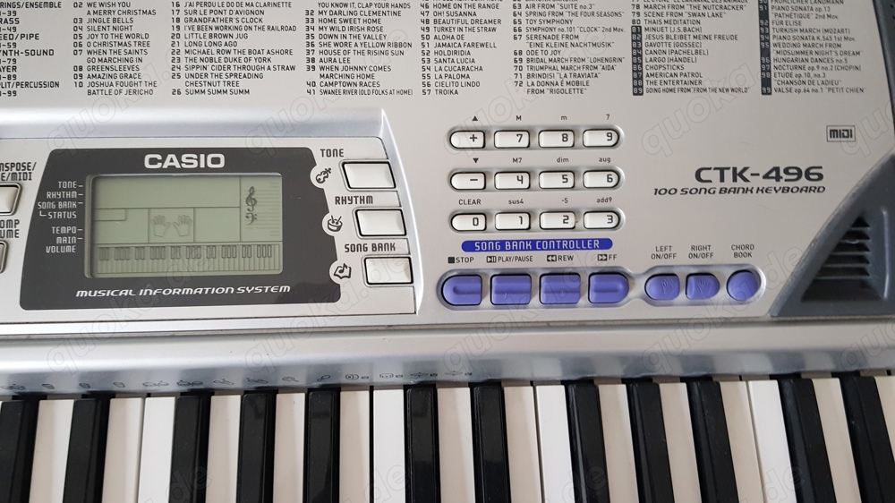 Keyboard Casio CTK 496 Keyboard Casio CTK 496
