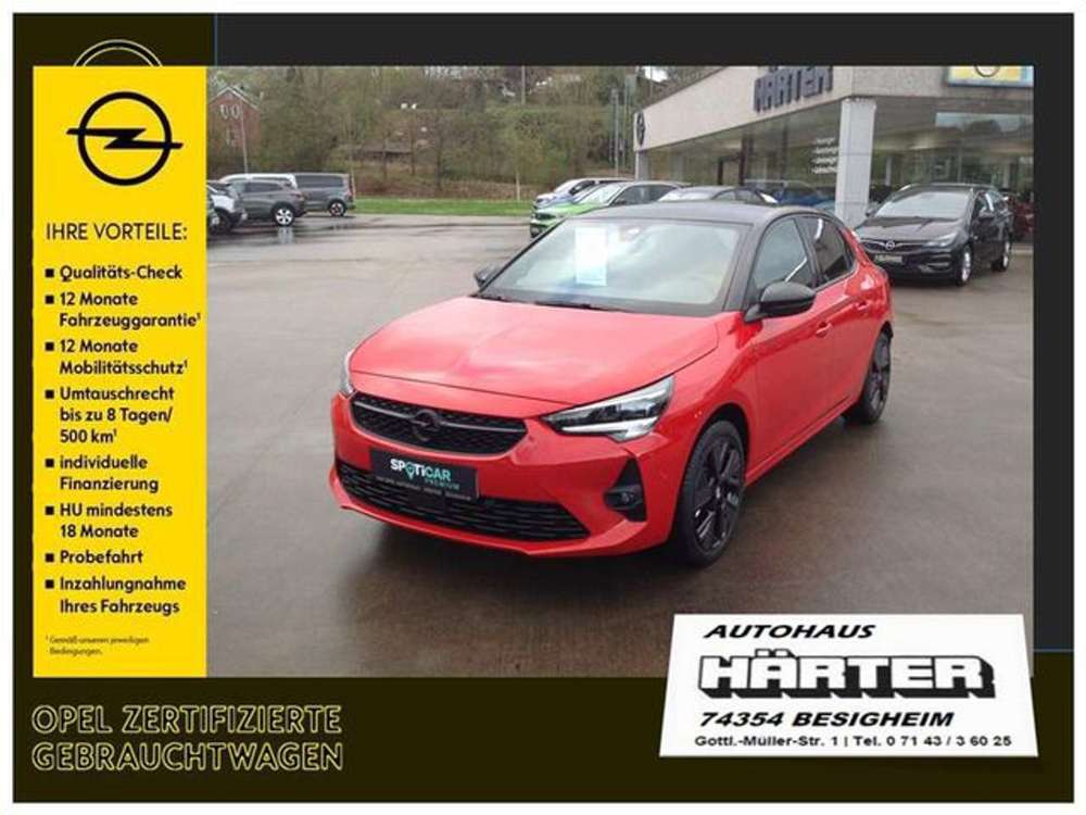 Opel Corsa-e Elektro 100 kW 40-Jahre Kamera PDC V H SHZ LHZ