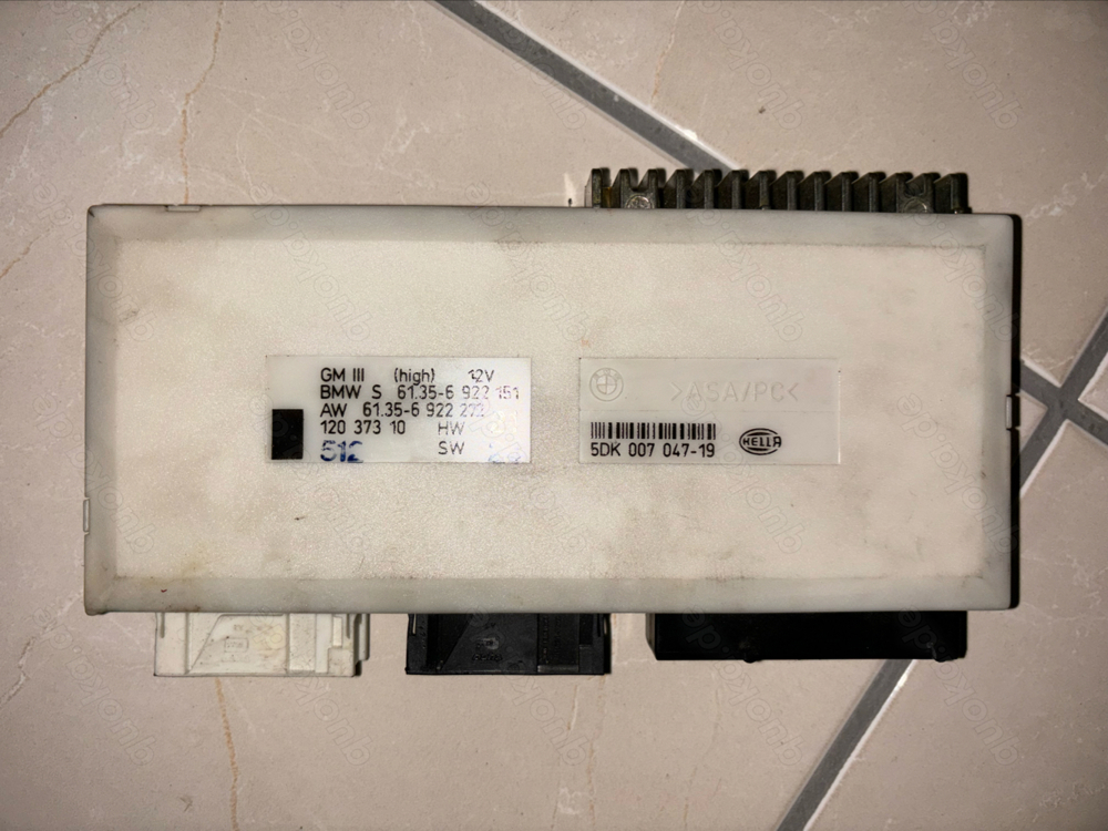 BMW Grundmodul 3 high