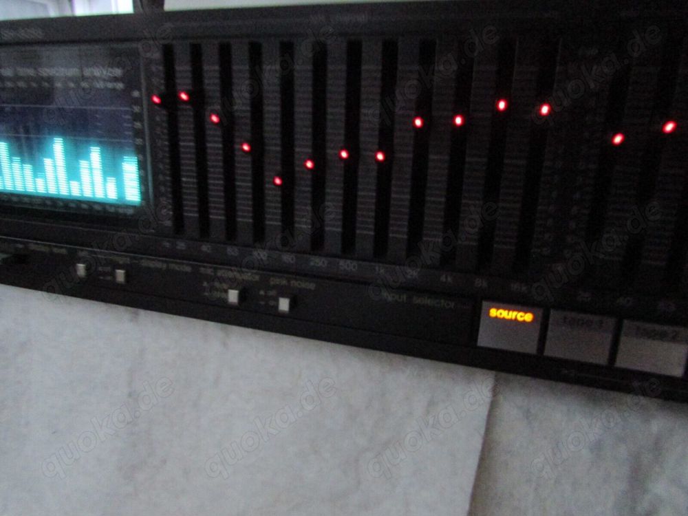 Technics SH 8055 Equalizer ++++ TECHNICS SH-8055 Spektrum Equalizer 12-Band