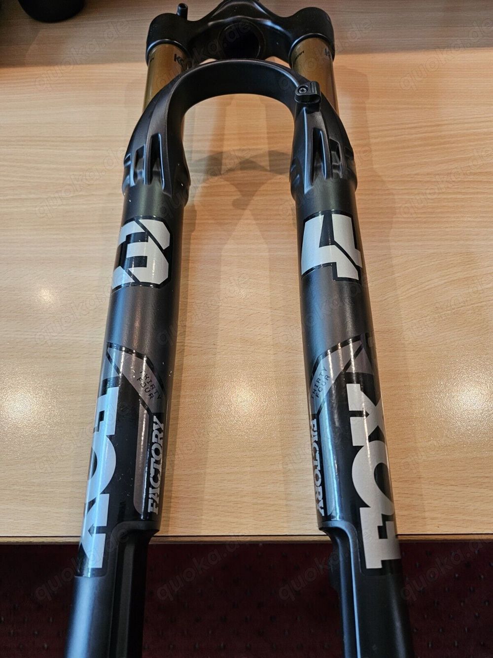 Fox 34 Float SC Factory 120 FIT4 Remote-Adj Push to Lock QR15x110 Kashima