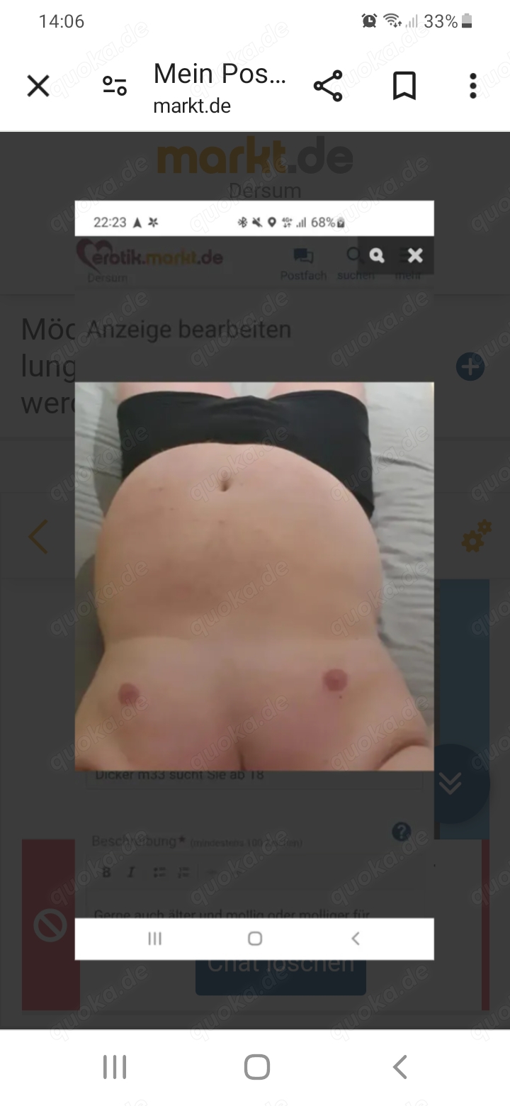 Dicker m 34 sucht sie gerne auch mollig